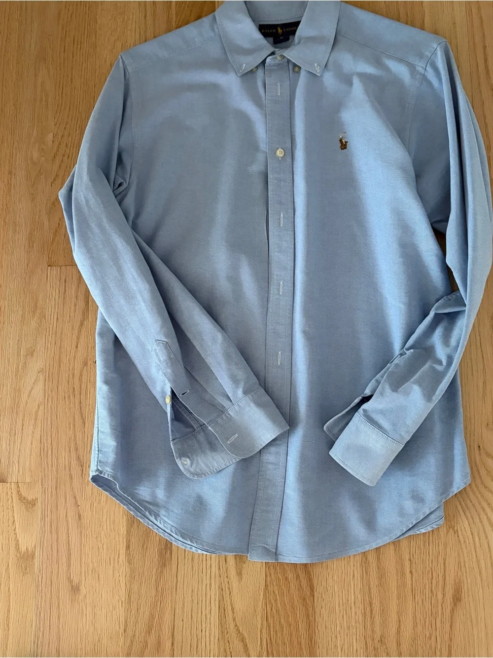 Ralph Lauren Light Blue Oxford Button-Down Shirt